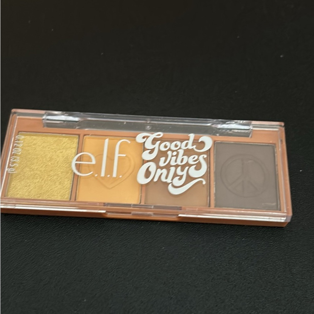 Good Vibes Only Eyeshadow Palette - Gold and Brown